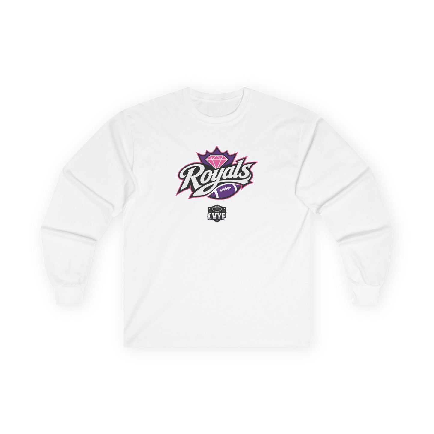 Adult Royals Gildan Ultra Cotton Long Sleeve