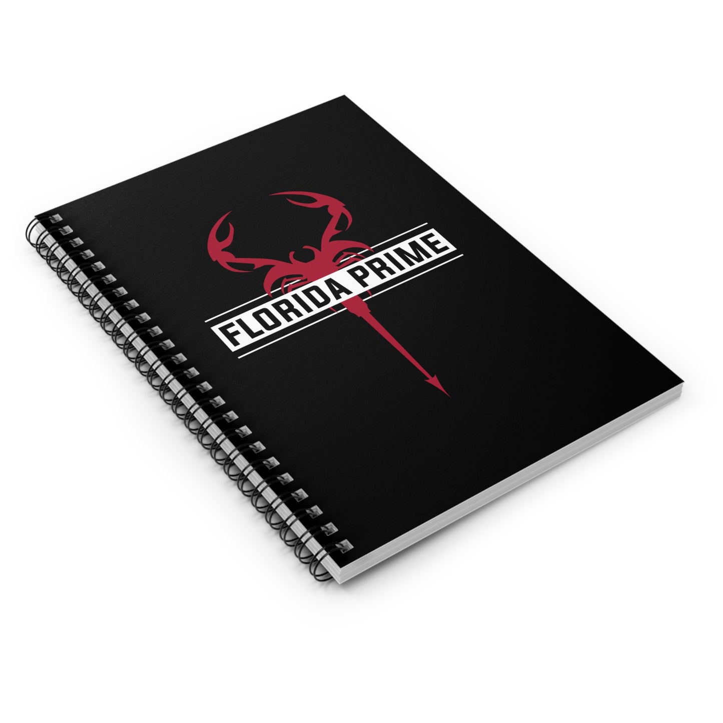 Florida Prime Lacrosse Spiral Notebook - Ruled Line (8" x 6")