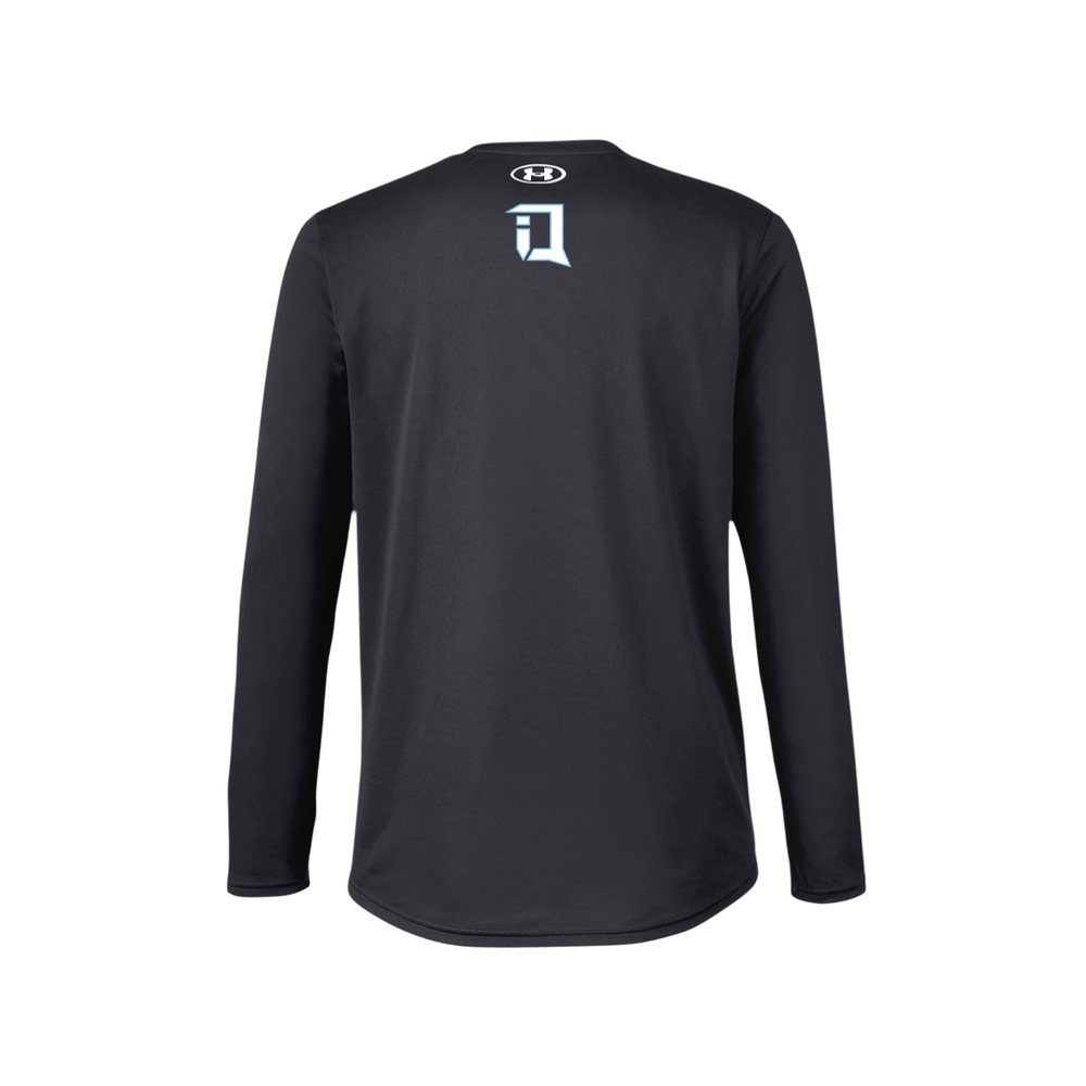 Under Armour LS Shirt B (White Logo)