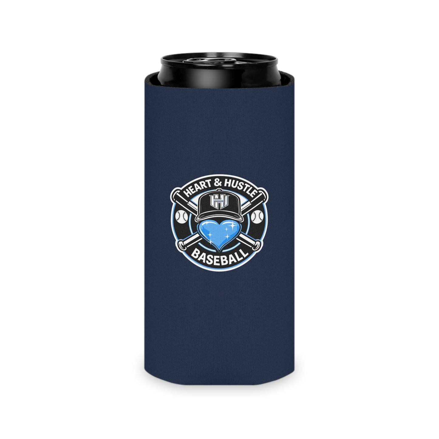 Heart and Hustle Baseball Can Cooler 3-pack
