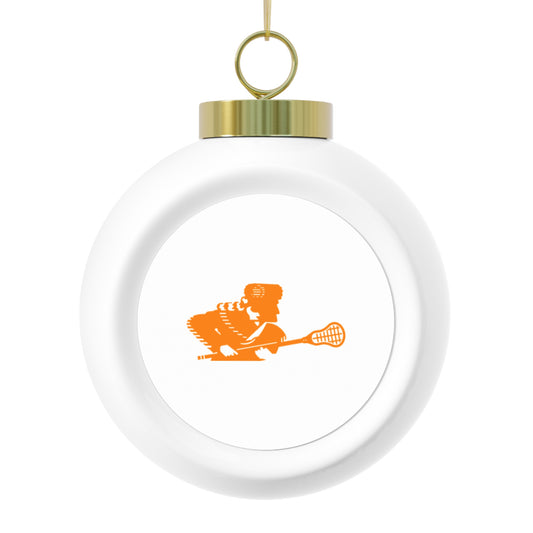 Tennessee Lacrosse Christmas Ball Ornament