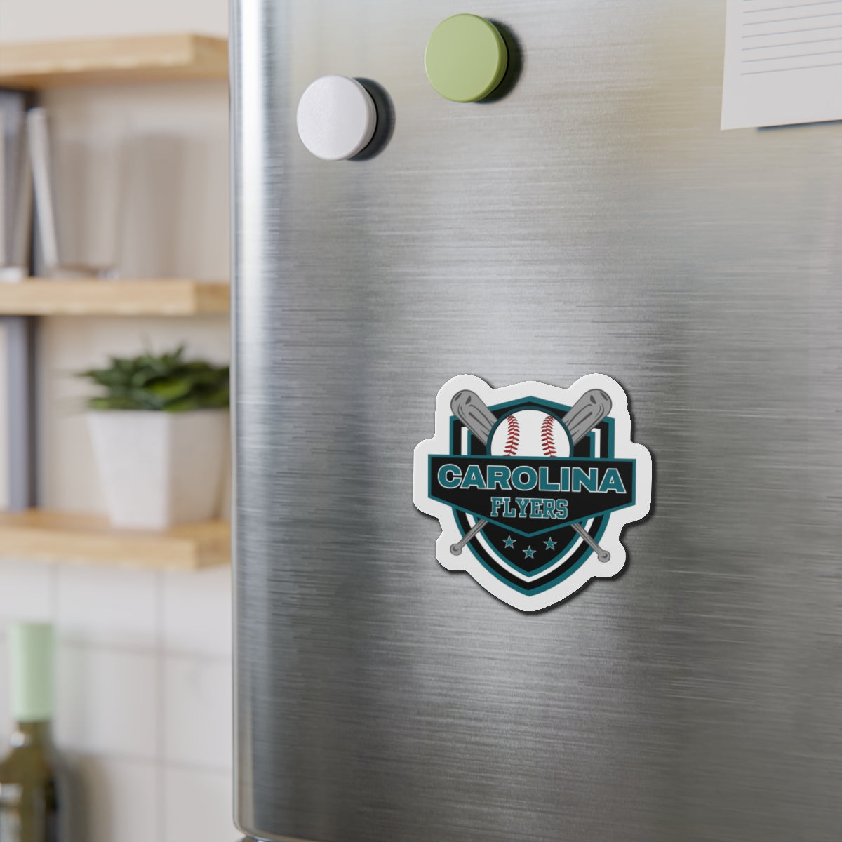 Carolina Flyers Die-Cut Magnet