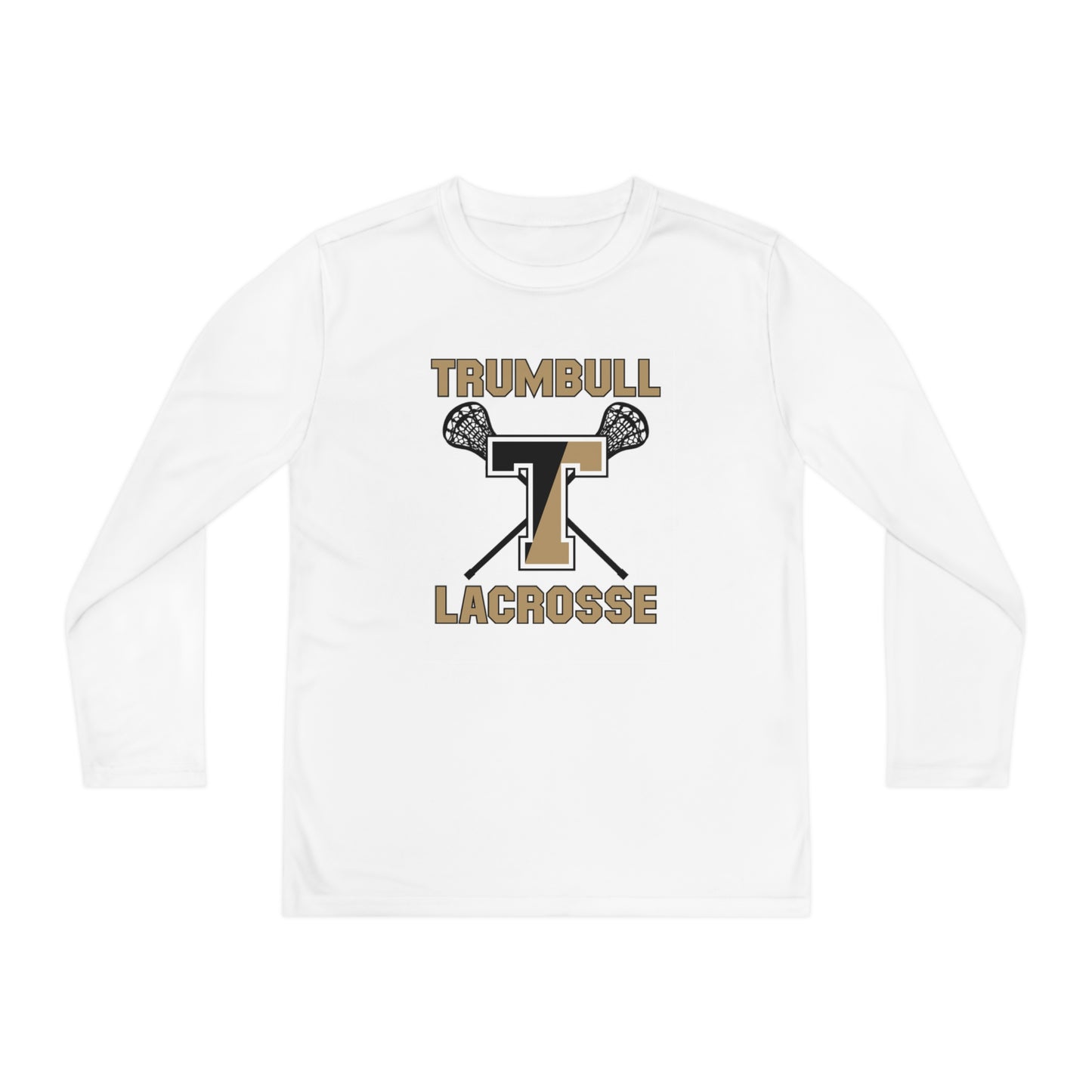 Youth Trumbull Lax Sport-Tek Performance Long Sleeve Shirt