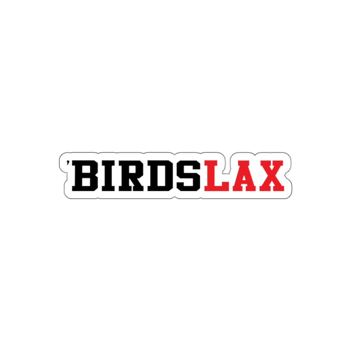 ISU Lacrosse Die-Cut Sticker