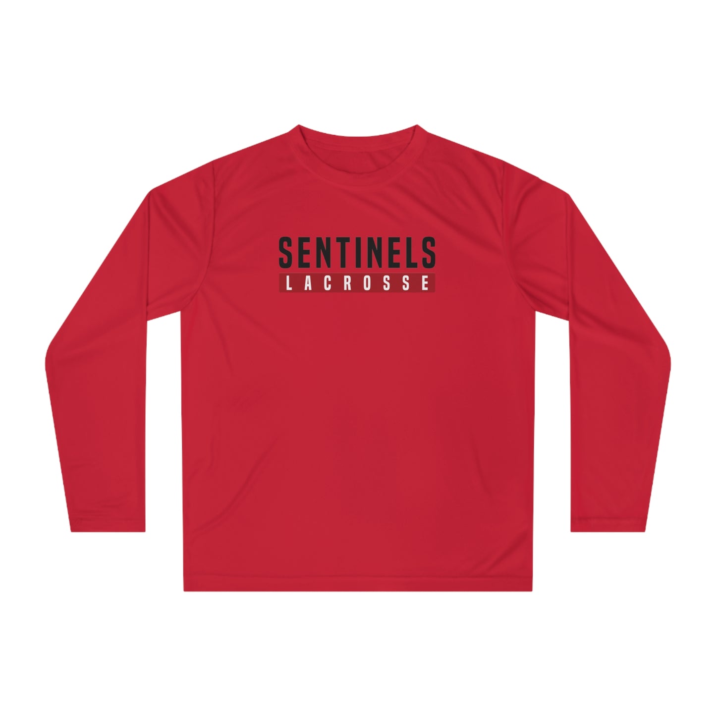 Adult Mountain Ridge Sentinels Lacrosse Team 365 Performance Long Sleeve Shirt