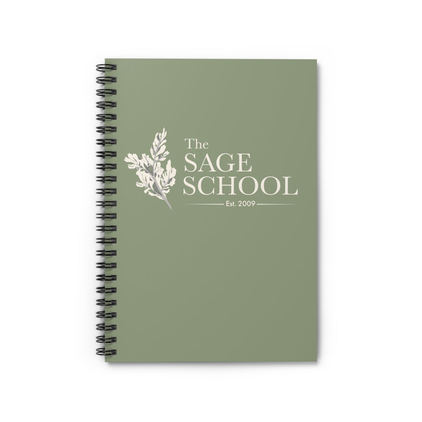 The Sage School Spiral Notebook - Ruled Line