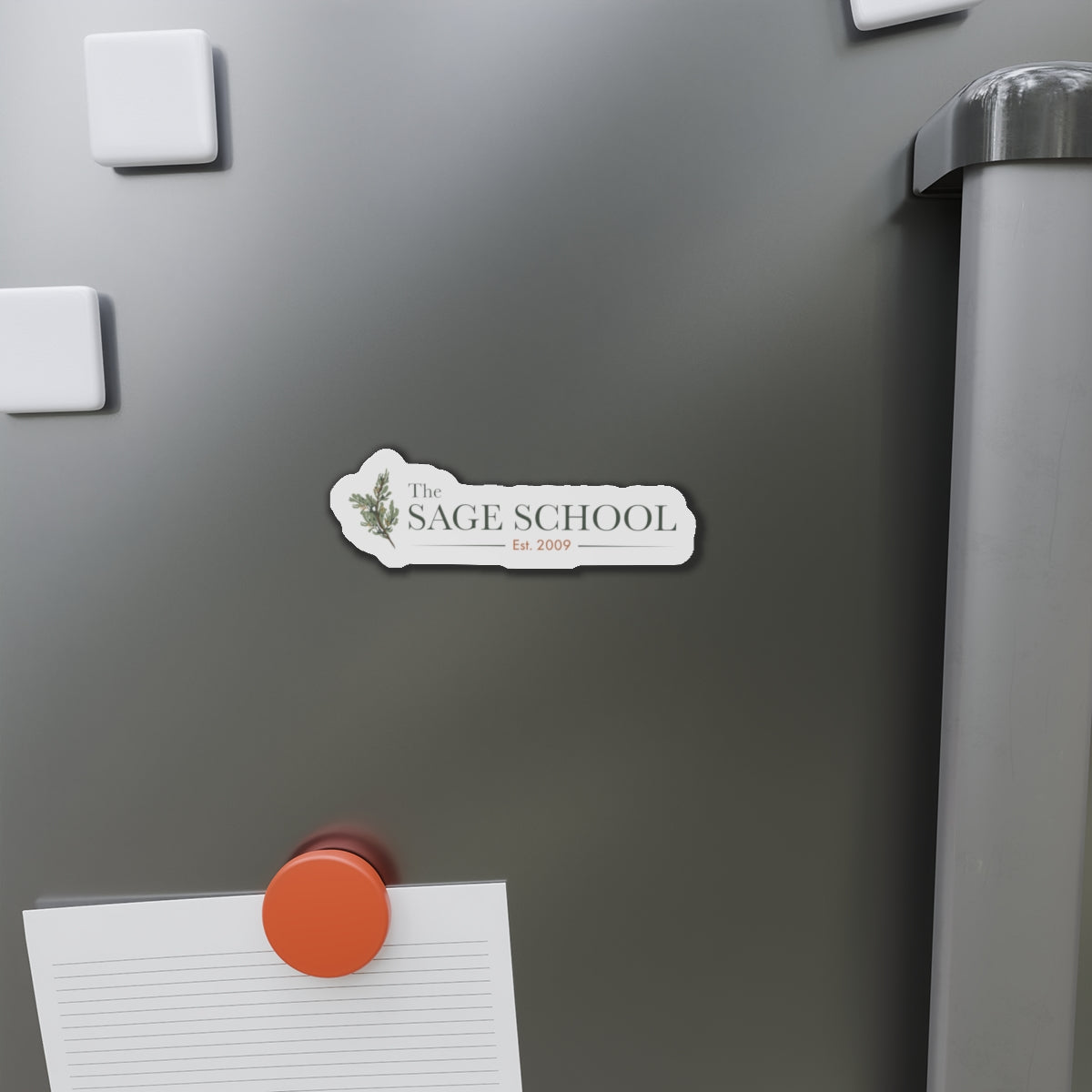 The Sage School Die-Cut Magnet