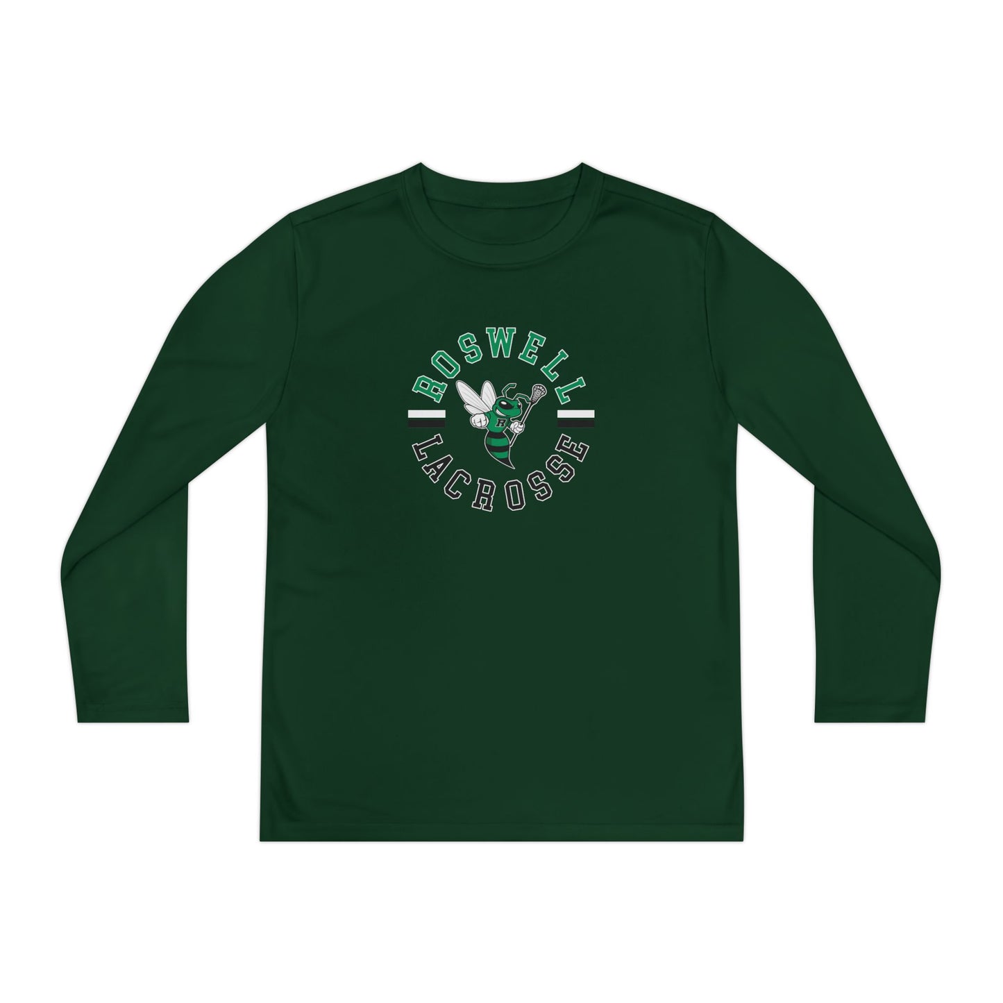 Youth Jr Hornets Lacrosse Sport-Tek Performance Long Sleeve Shirt