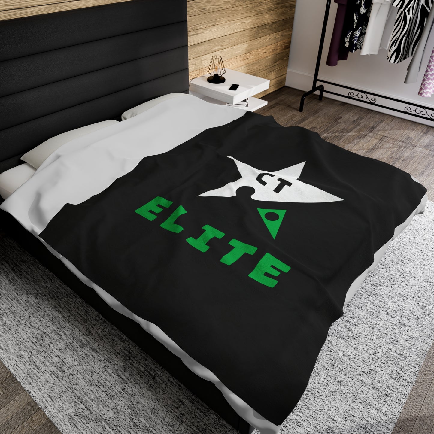 CT Elite Hockey Club Velveteen Plush Blanket