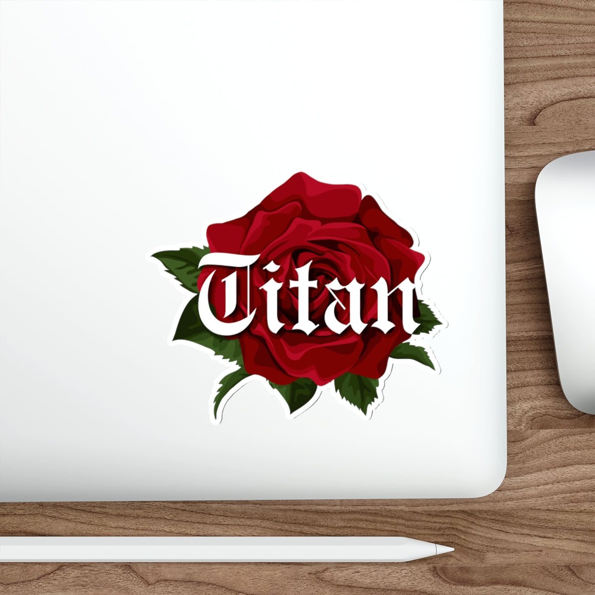 Titan Lacrosse Die-Cut  Sticker