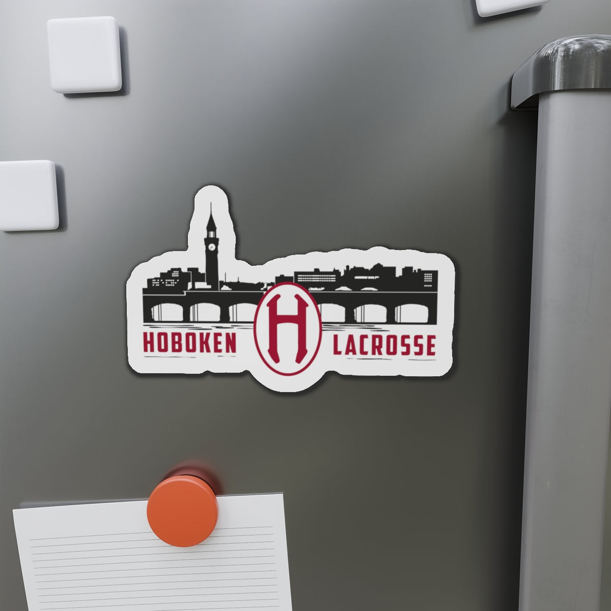 Hoboken Lacrosse Magnet