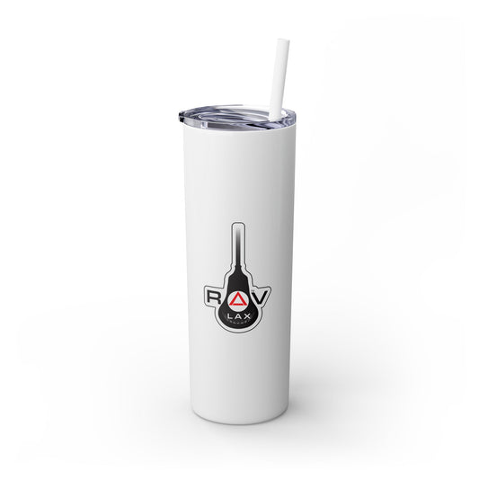 RV Lacrosse Skinny Tumbler with Straw (20oz)