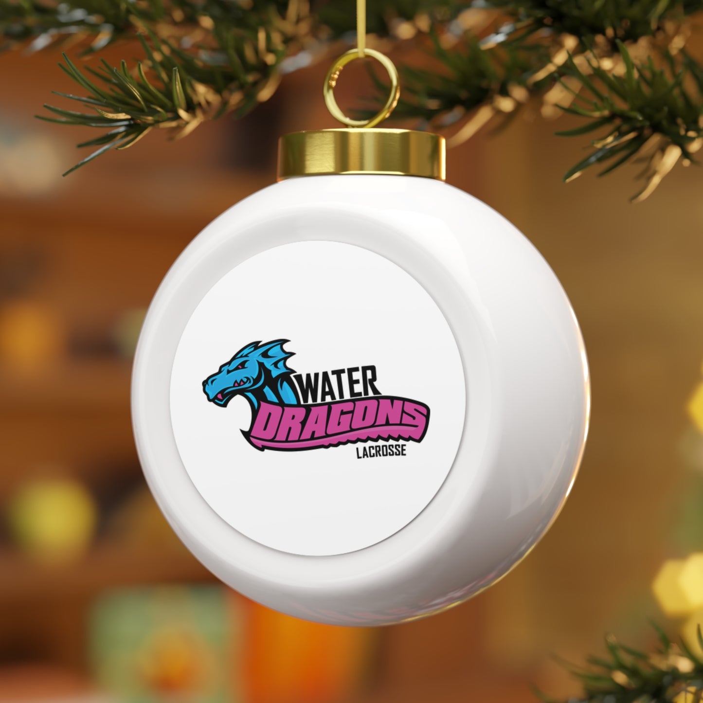 Water Dragons LC Christmas Ball Ornament
