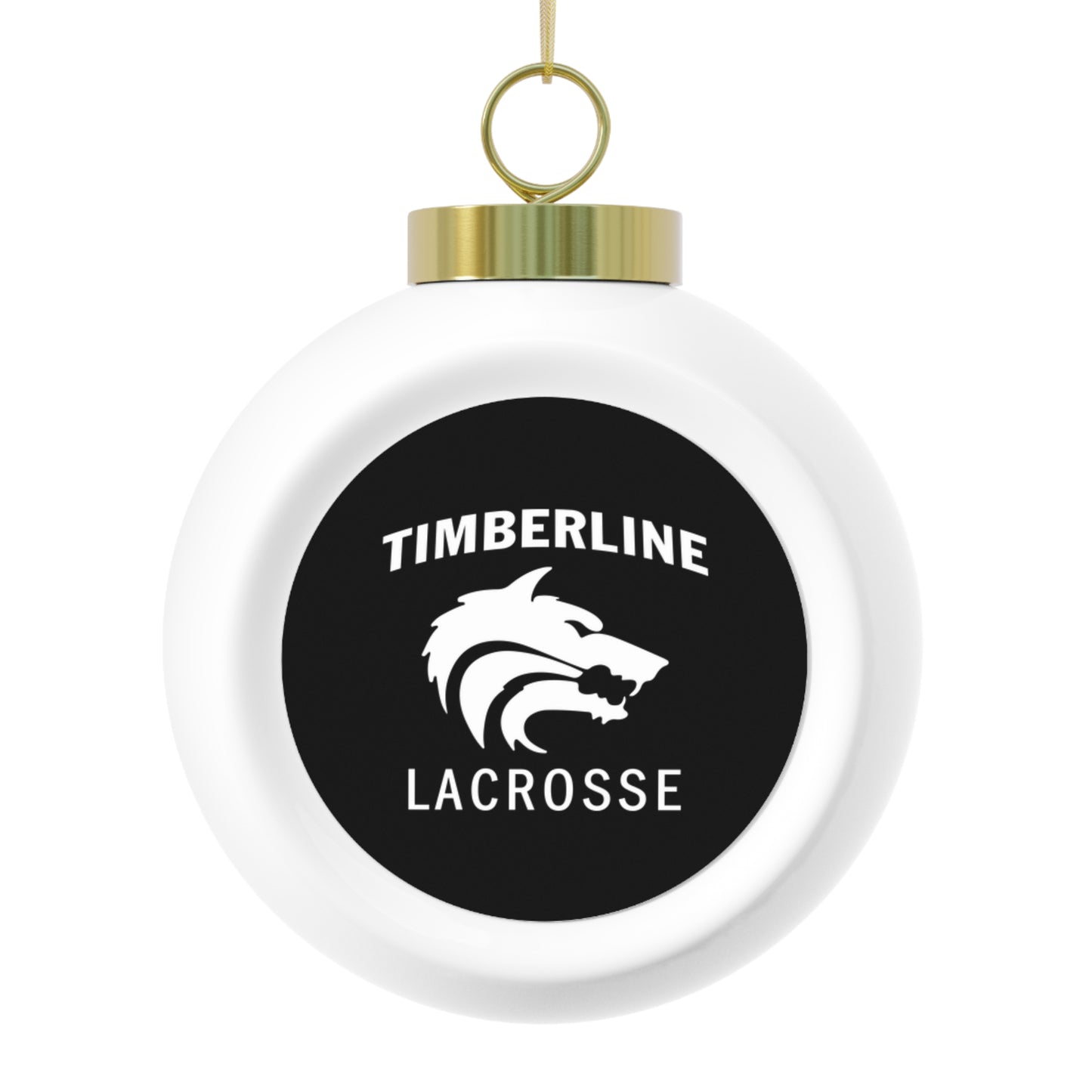 Timberline Lacrosse Christmas Ball Ornament
