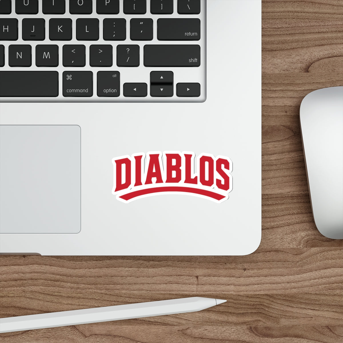 Diablos Baseball Die-Cut Sticker