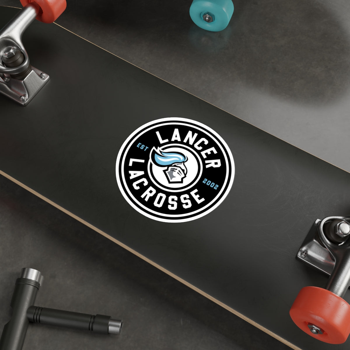 Lancer Laccrosse Die Cut Sticker