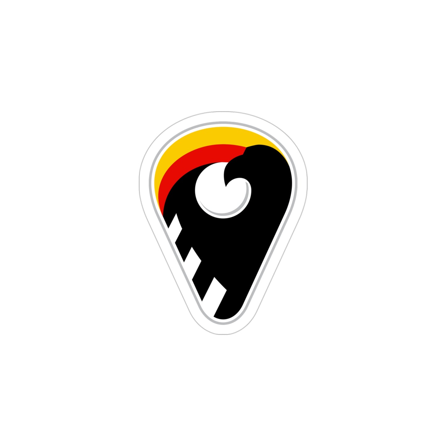 GH Lacrosse Die-Cut Outdoor Sticker