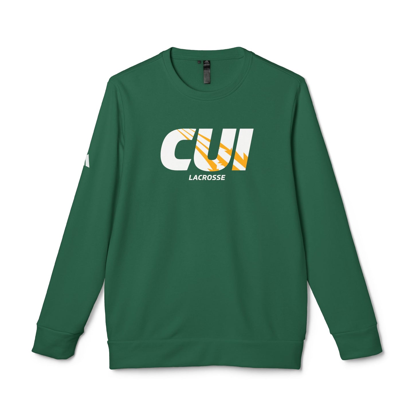 Adult CUI Lacrosse Adidas Fleece Crewneck Sweatshirt