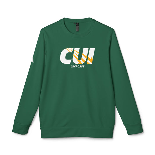 Adult CUI Lacrosse Adidas Fleece Crewneck Sweatshirt