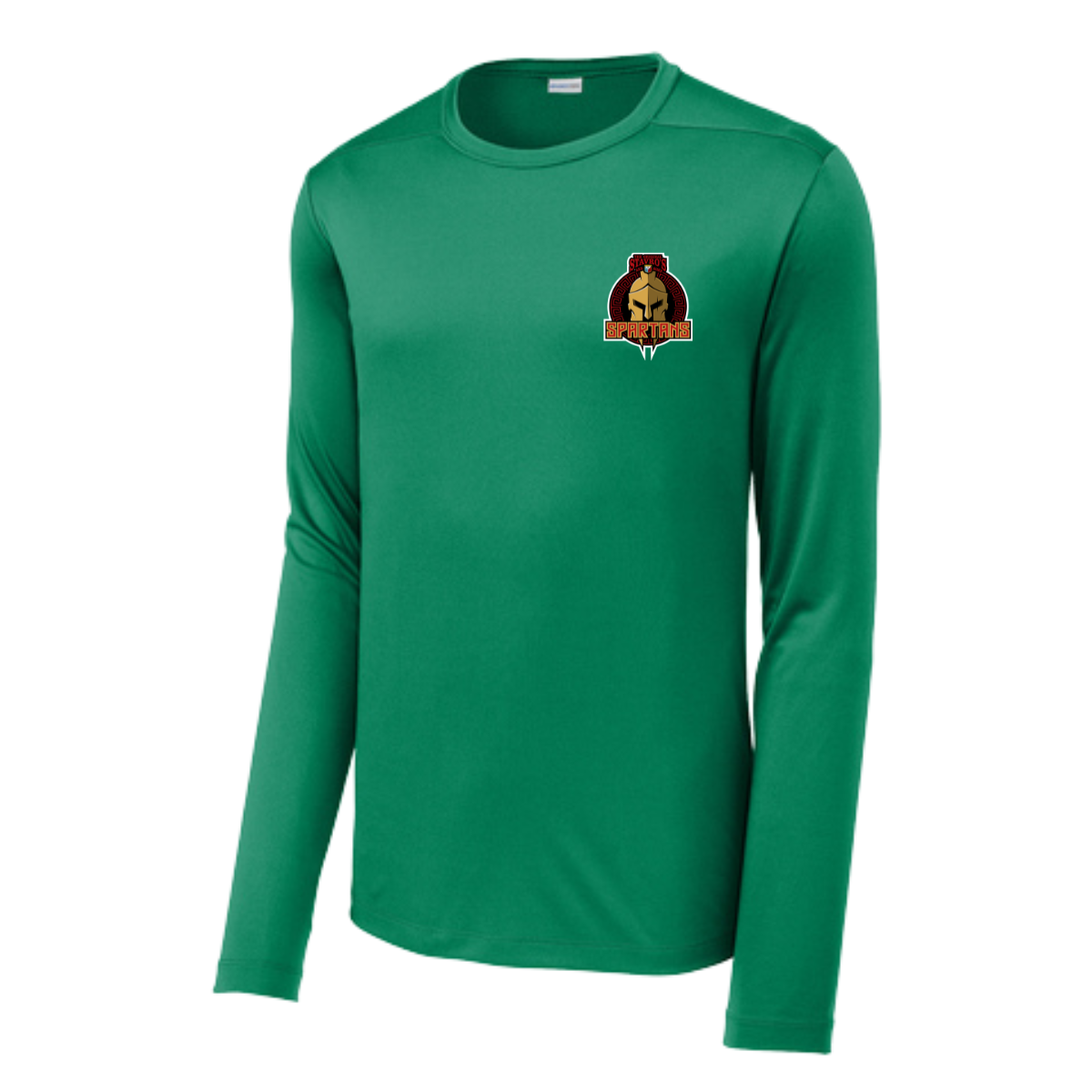 Adult Spartans Sport-Tek Posi UV Pro LS Tee