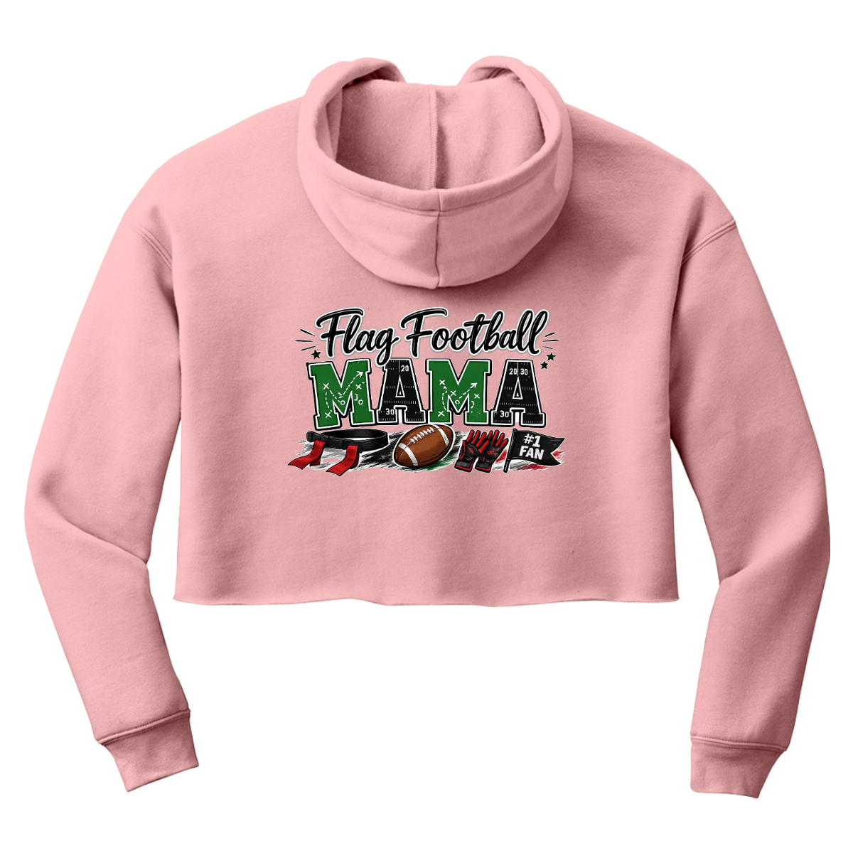 Women's Lady Rebels Cropped Hoodie