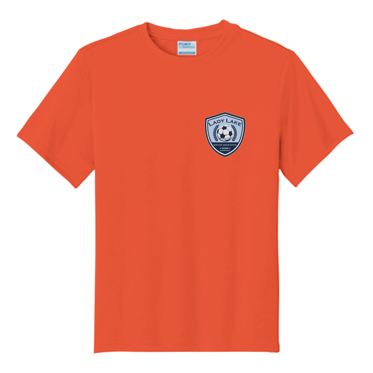 Youth Lady Lake Soccer Association Performance T-Shirt