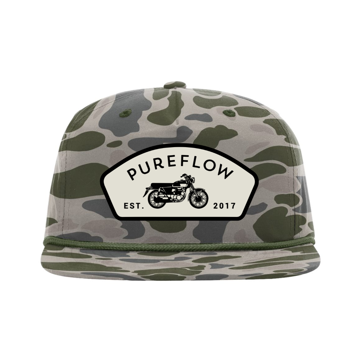 Camo Grandpa Rope Hat