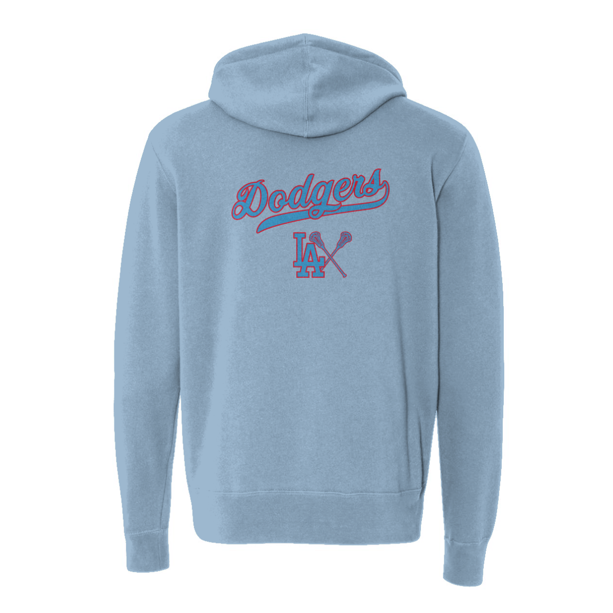 Adult Dodgers ITC Lightweight Full Zip Hoodie