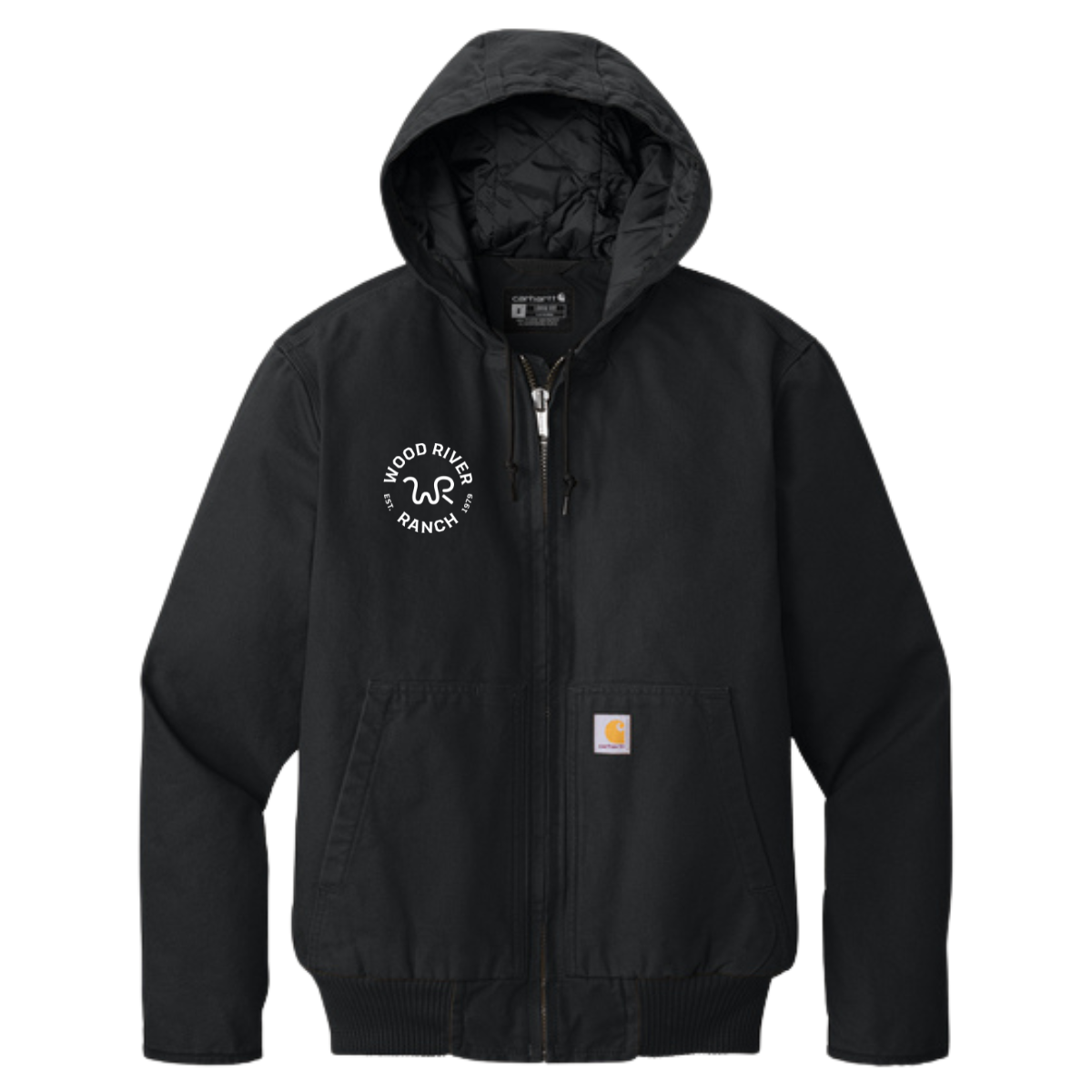 Men's Wood River Ranch Beef Carhartt Washed Duck Active Jacket