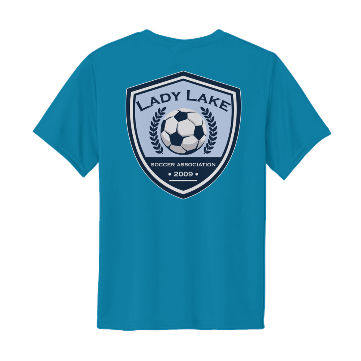 Youth Lady Lake Soccer Association Performance T-Shirt