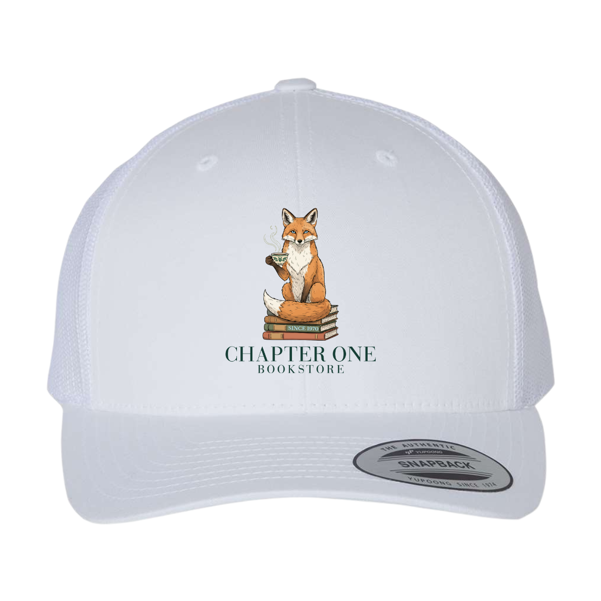Chapter One Bookstore Yupoong Retro Trucker Hat