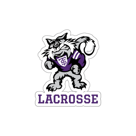 UST Lacrosse Die-Cut Sticker