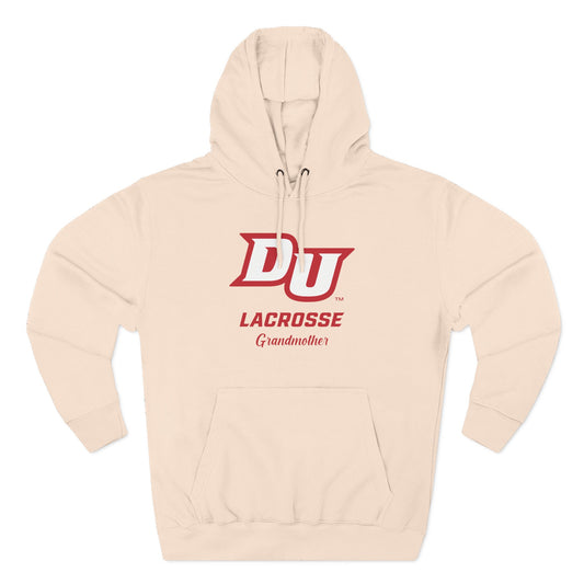 Adult Drury Lacrosse Premium Pullover Hoodie - Grandmother