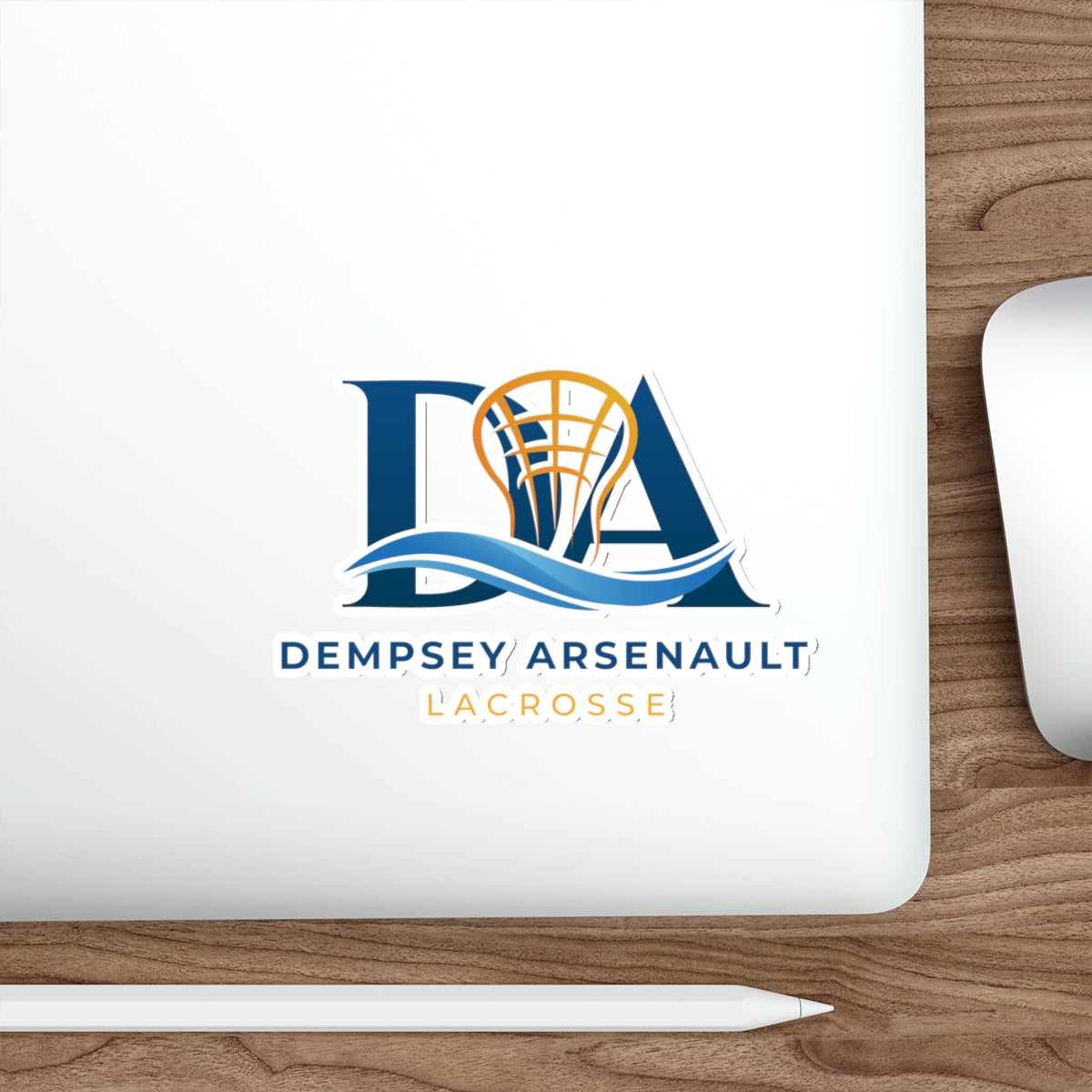 Dempsey Arsenault Lacrosse Die Cut Stickers