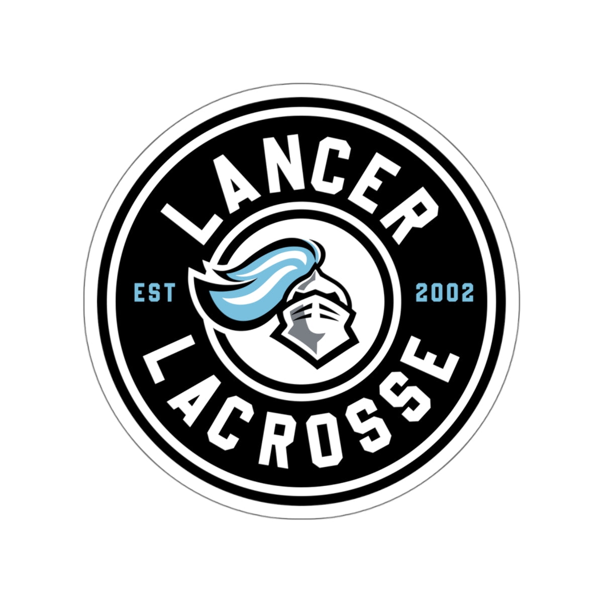 Lancer Laccrosse Die Cut Sticker