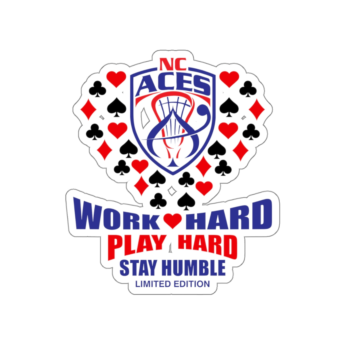 NC Aces Die-Cut Sticker