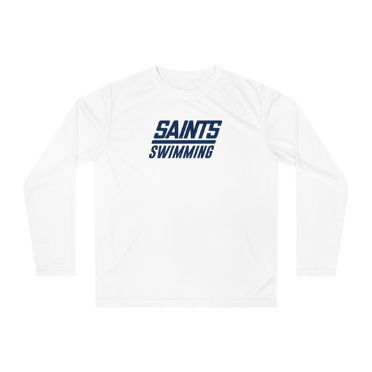 Adult Swimming Team 365 Performance Long Sleeve Shirt