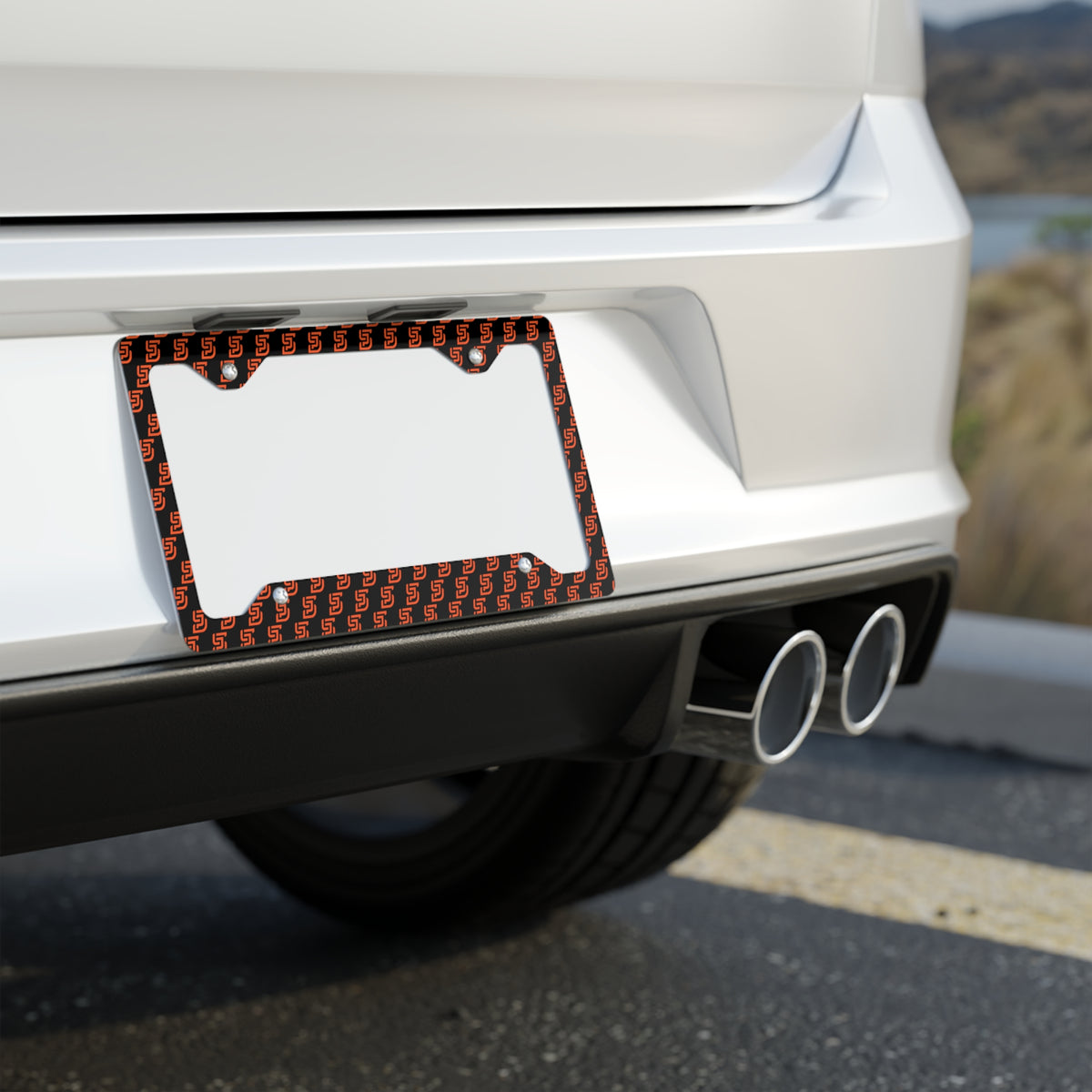 St. Louis Park Traveling Basketball  Metal License Plate Frame