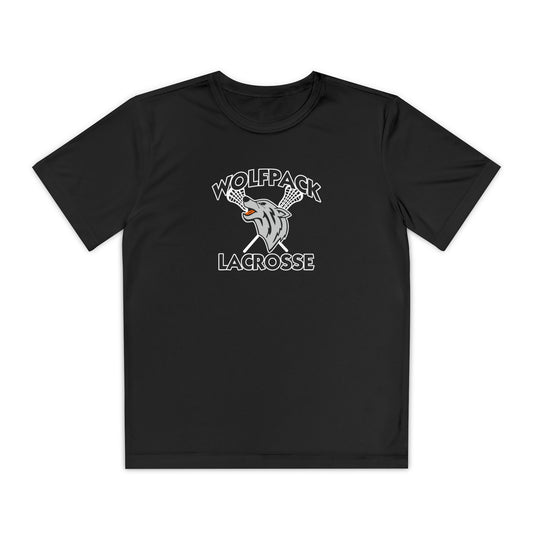 Youth Wolfpack Lacrosse Sport-Tek Performance T-shirt