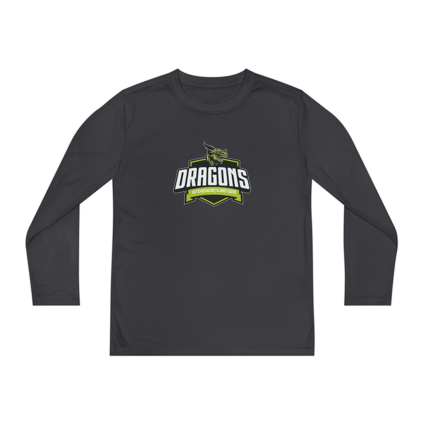 Youth Dragons Sport-Tek Performance Long Sleeve Shirt
