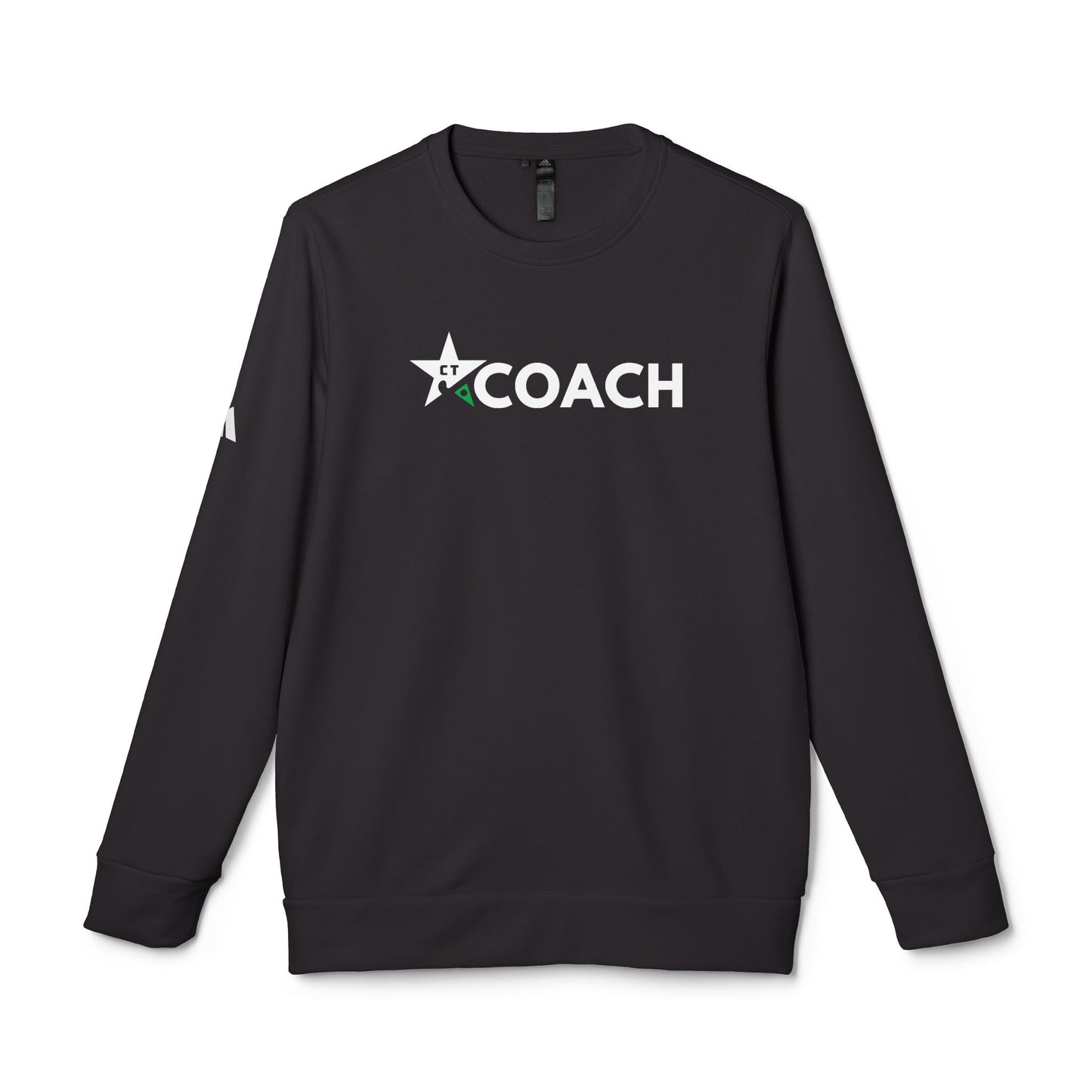 Adult CT Elite Coach Adidas Fleece Crewneck Sweatshirt