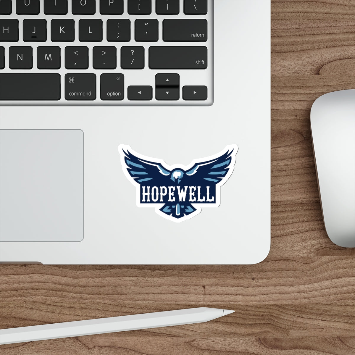 Hopewell Hawks Die-Cut Sticker