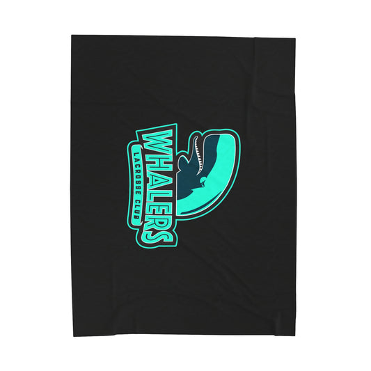Whalers LC Velveteen Plush Blanket (60" x 80")
