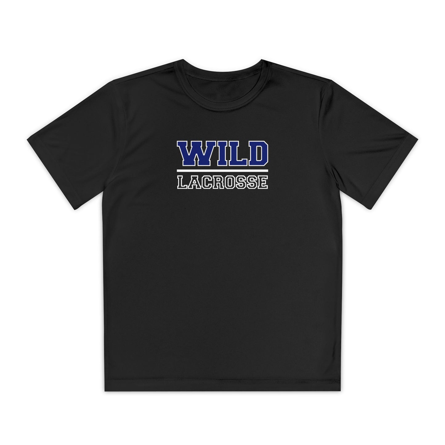Youth Missoula Wild Lacrosse Sport-Tek Performance Tee