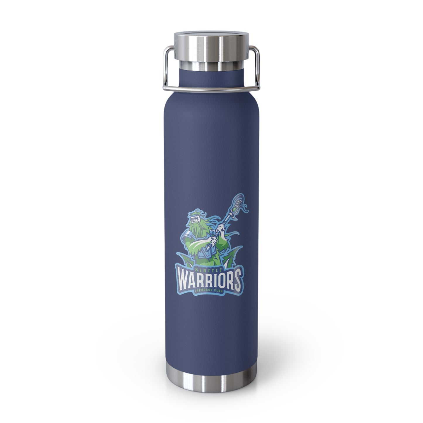 Seattle Warriors Lacrosse Copper Vacuum Insulated Bottle (22oz)