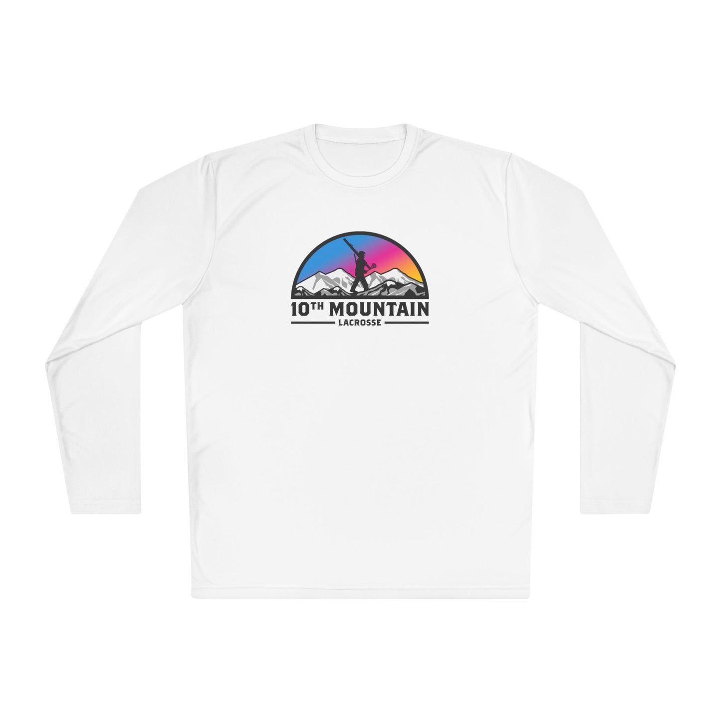 Adult 10th Mountain Lacrosse Sport-Tek LS Shirt