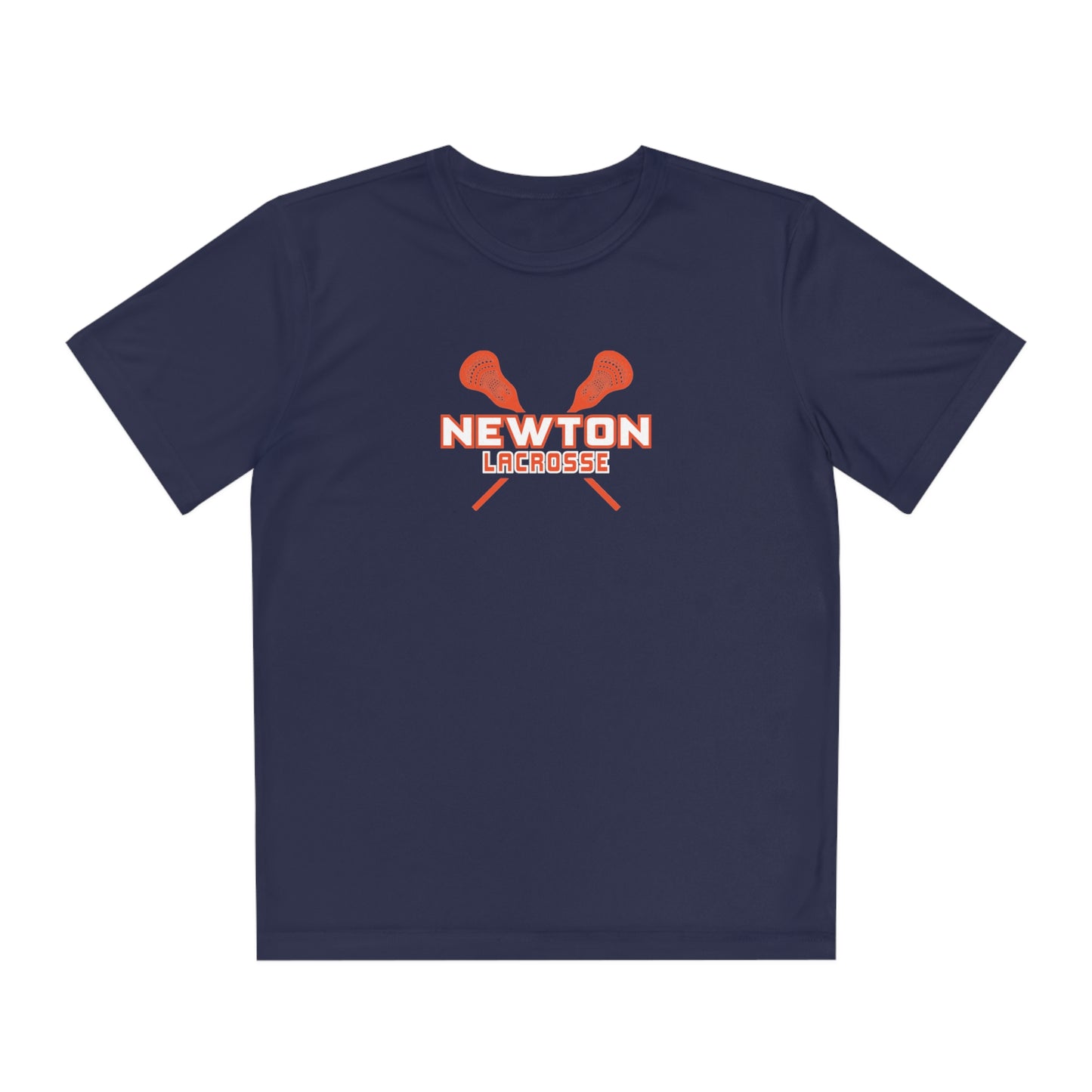 Youth Newton Lacrosse Sport-Tek Performance Tee