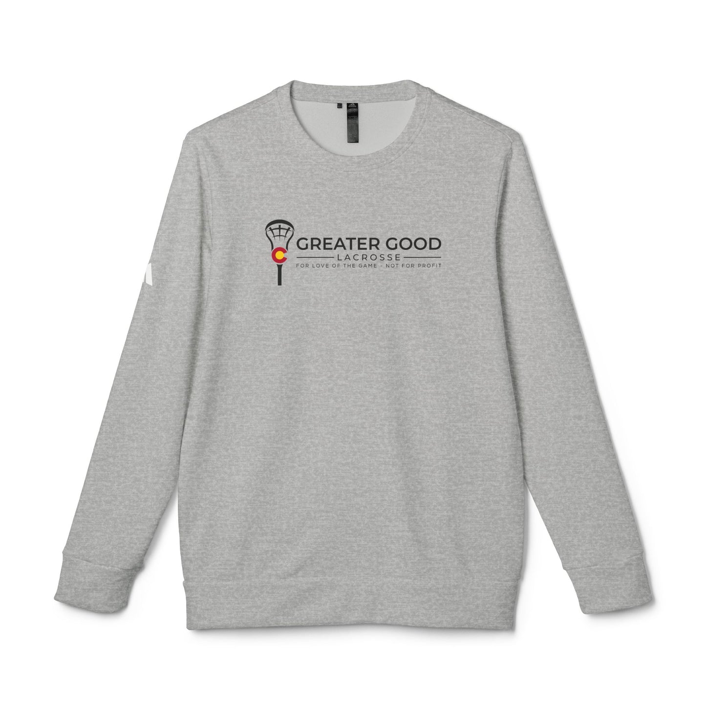 Adult Greater Good Lacrosse Adidas Fleece Crewneck Sweatshirt