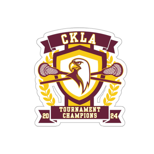 Jessie Clark Lacrosse Die Cut Stickers