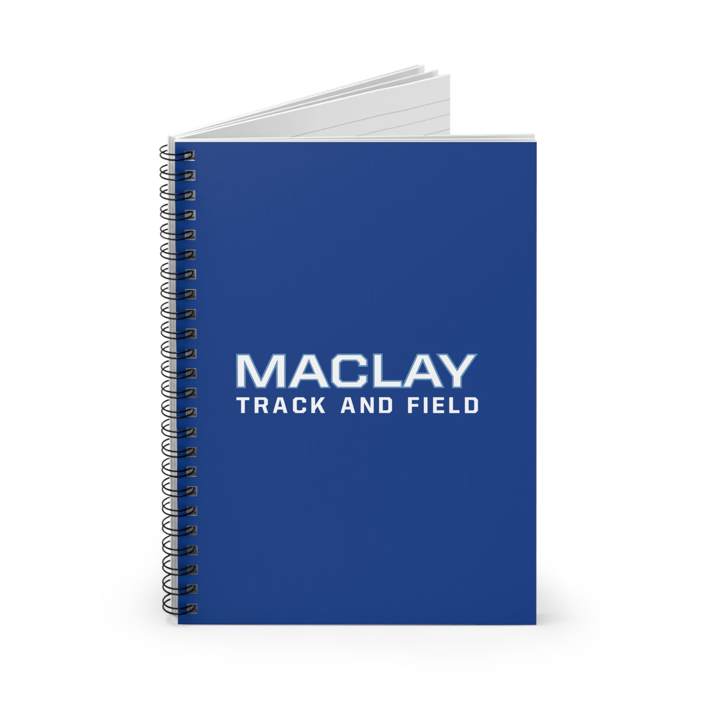 Maclay Track & Field Spiral Notebook - Ruled Line (8" x 6")